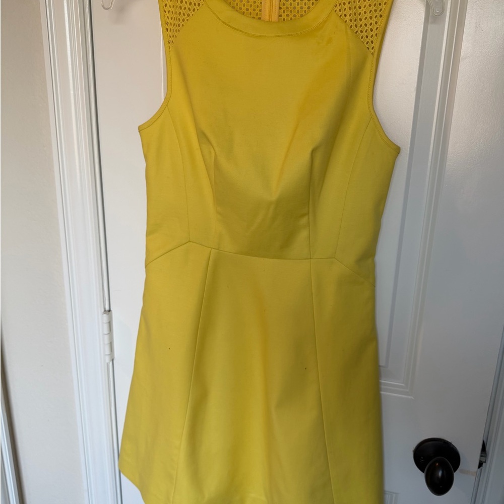 The Limited Sunny Yellow Mini Dress